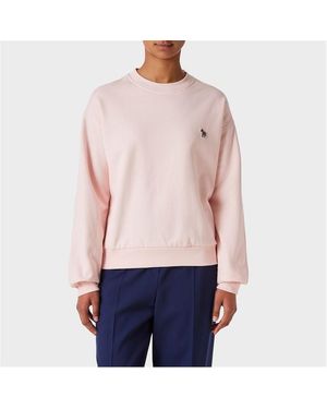 Paul Smith Zebra Logo Sweatshirt - Red