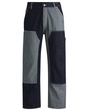 HUGO Carpenter Straight Leg Jeans - Blue