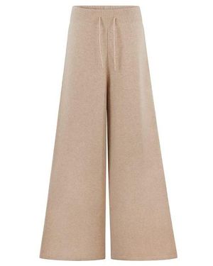 Raey Wide Leg Trousers - Natural
