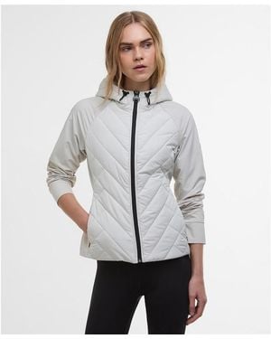 Barbour Dakota Quilted Sweatshirt - Grey