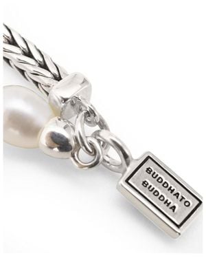 Buddha To Buddha Barbara Mini Pearl Bracelet - Metallic