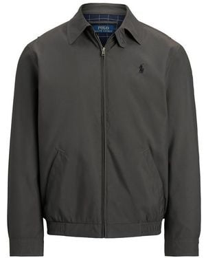 Polo Ralph Lauren Bi-Swing Cotton Water Resistant Harrington Jacket - Grey