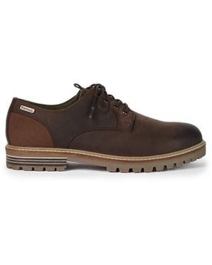 Barbour Sandstone Derby Shoes - Brown