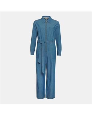 Barbour Emmie Denim Jumpsuit - Blue