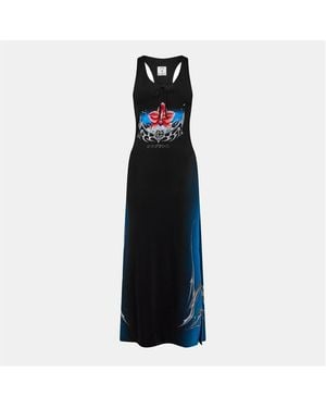 CASABLANCA Blade Cut Out Dress - Black