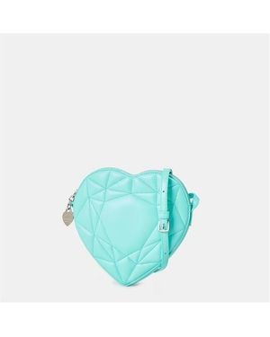 Tiffany & Co. Crossbody Heart-Shaped Handbag - Blue