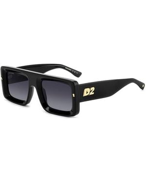 DSquared² Dsquare Rec Flat Top - Black