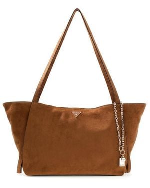 Guess Devon Tote Bag - Brown