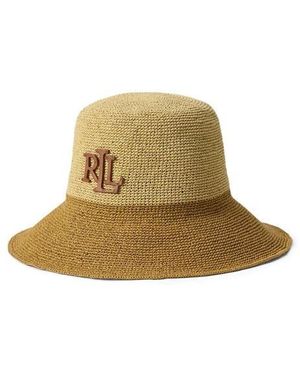 Ralph Lauren Crochet Bucket Hat - Green