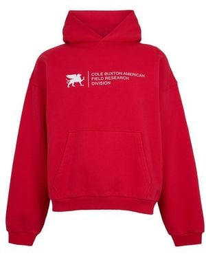 Cole Buxton Overhead Hoodie - Red