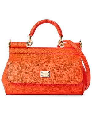 Dolce & Gabbana Small Sicily Bag - Orange