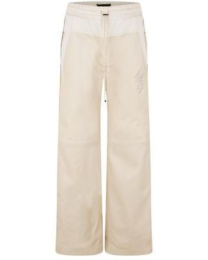 Amiri Stacked Track Trousers - Natural