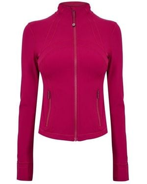 lululemon Nulu Nylon Defined Cropped Jacket - Red
