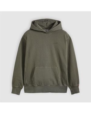 Levi's The Authentic Hoodie Light Gra - Green