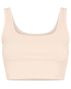 The Couture Club Sculpting Stretch Emblem Bra - Natural