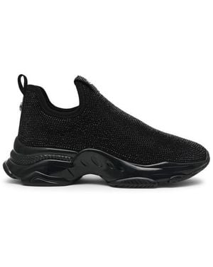 Steve Madden Mythical Sock Trainers - Black