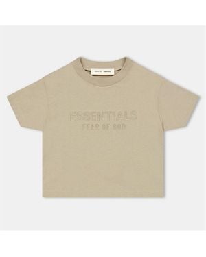Fear Of God Fge Ess Tee Jn54 - Natural