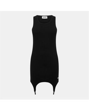 Jean Paul Gaultier Structured Evening Mini Dress - Black