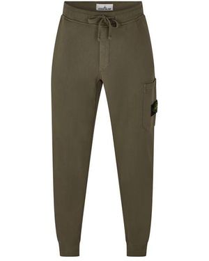 Stone Island Stone Hw Flc Jogger Sn64 - Green