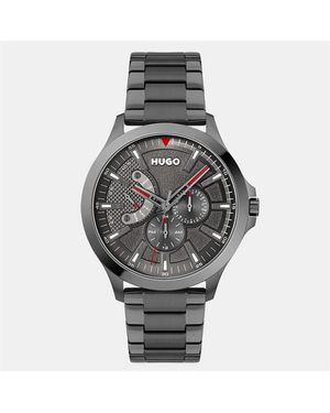 HUGO Gents #Leap Bracelet Watch - Metallic