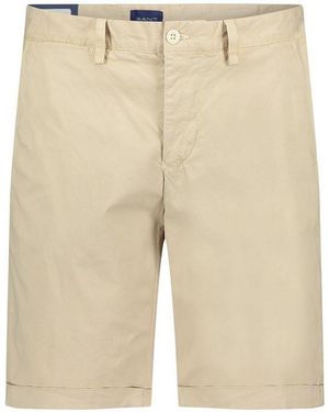 GANT Relaxed Fit Shorts - Natural