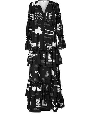 Off-White c/o Virgil Abloh Maxi Dress - Black