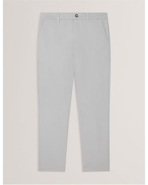 Ted Baker Slim Fit Chinos - White