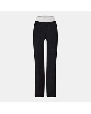 CASABLANCA Closed Hem Jersey Joggers - Black