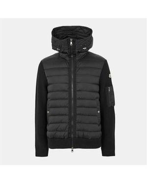 Moncler Insulated Water-Resistant Hybrid Jacket - Black
