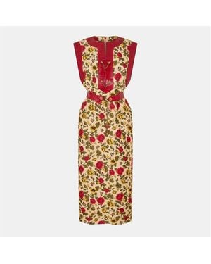 Gucci Long Flowing Maxi Dress - Metallic