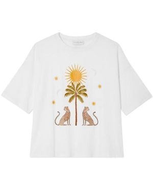 Never Fully Dressed Running Wild T-Shirt - White