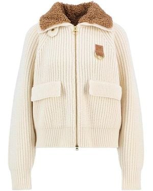 Barbour B.Li Marla Bomber Ld62 - Natural