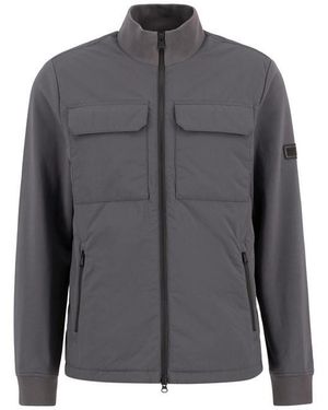 Barbour Ethan Quilted Sweatshirt - Grey