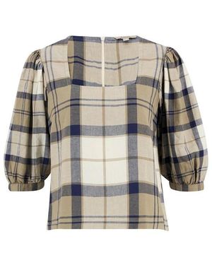Barbour Short Sleeve Blouse - Multicolour