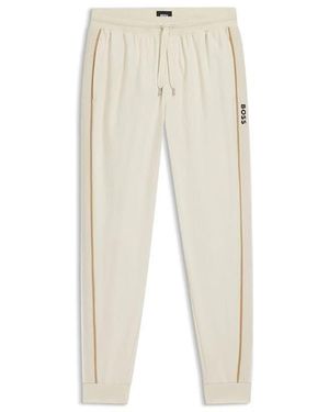 BOSS Iconic Trousers 10269546 02 Tracksuit Bottom - Natural