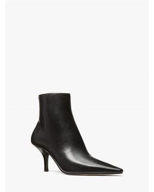 MICHAEL Michael Kors Bow Gold Sequin And Pearl Heel - Black