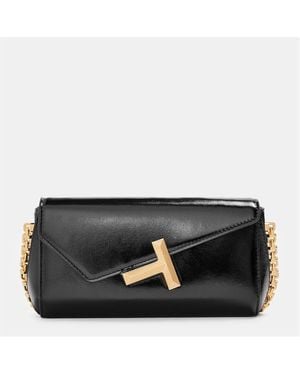 Tiffany & Co. T Clutch Bags - Black