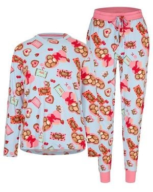 Chelsea Peers Classic Pyjama Set - Red