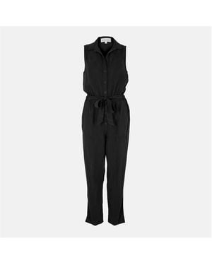 Bella Dahl Belted Jumpsuit - Black