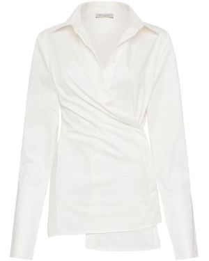 St. Agni Wrap Shirt - White
