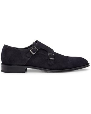 BOSS Derrek Monk Sdctly Derby Shoes - Blue