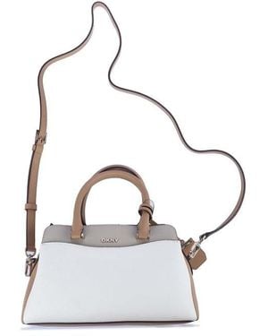 DKNY Avelle Sm Satchel - White