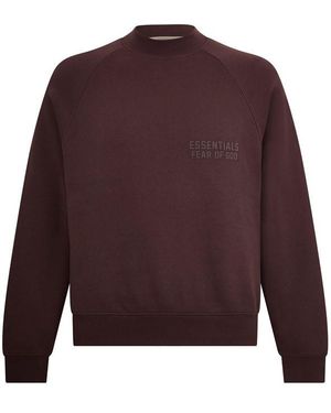 Fear Of God Crew Sweatshirt - Purple