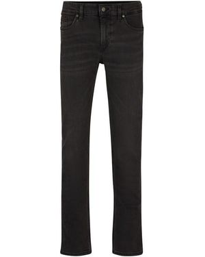 BOSS Delaware Slim Fit Jeans - Black