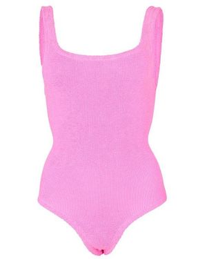 Hunza G Square Neck Swim - Purple