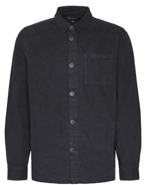 Barbour Washed Cotton Long Sleeve Overshirt - Blue