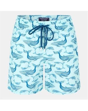 Vilebrequin Moorea Quick Dry Tailored Fit Swim Shorts - Blue