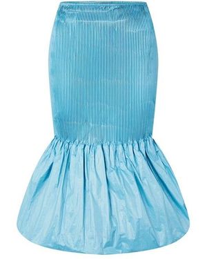 Bottega Veneta Midi Skirt - Blue