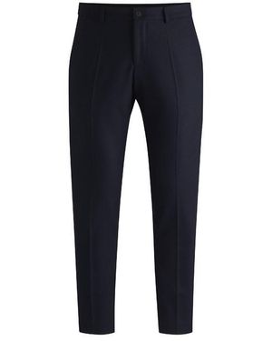 BOSS P Genius Straight Leg Trousers - Blue