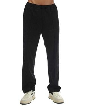 Palm Angels Thin Waist Slim Track Trousers - Black